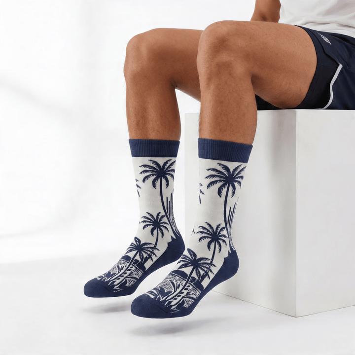 Palmora Socks- Blue