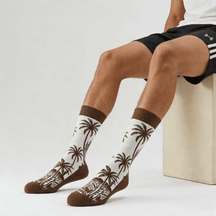 Palmora Socks- Brown