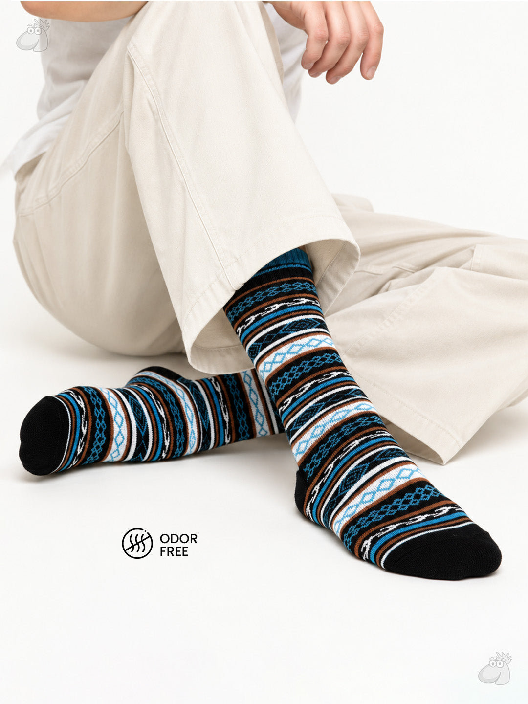 Multicolor Cushion Full-Length Wool Edition