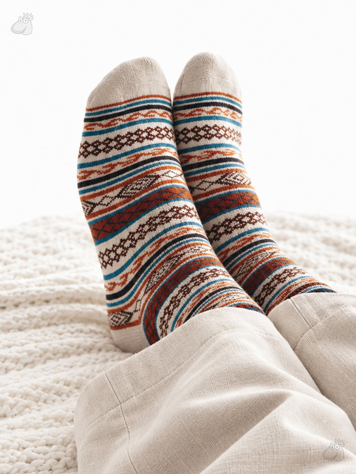 Multicolor Cushion Full-Length Wool Edition
