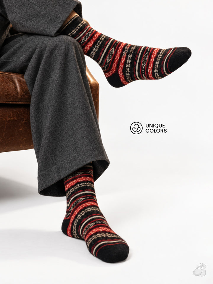 Multicolor Cushion Full-Length Wool Edition