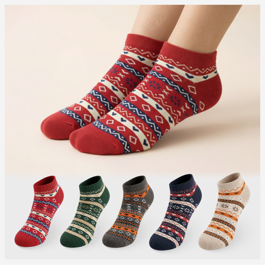 Kool Ankle Edition ankle socks pack of 5 for everyday comfort