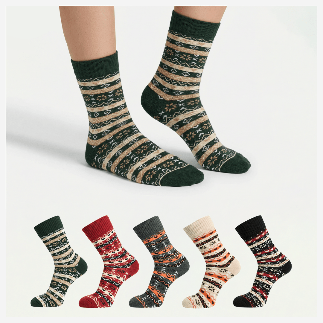Kool full-length cotton socks for men and women-Sockscarving® Kool Comfort Full-Length Edition-