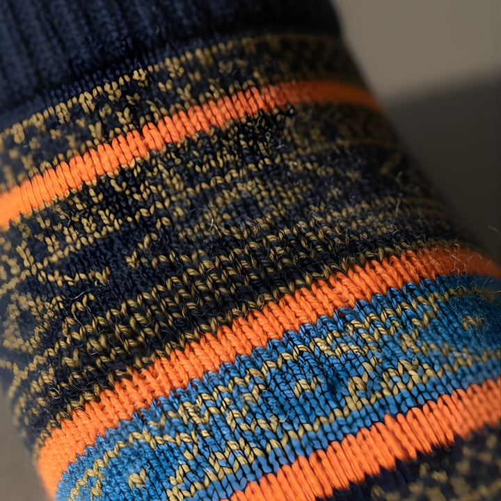 Machine washable crew socks pack with low heat tumble care