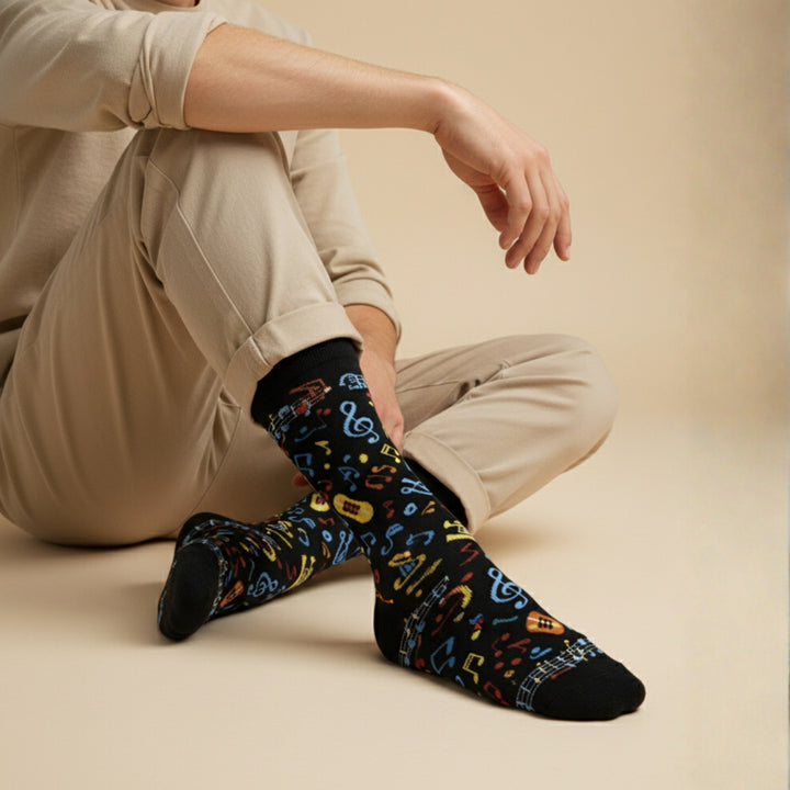 Premium cotton socks for men and women with soft breathable fabric-Sockscarving&