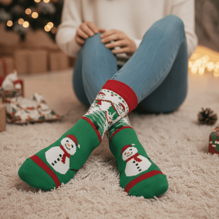 Snow Man Limited Edition socks made in India
-Sockscarving&
