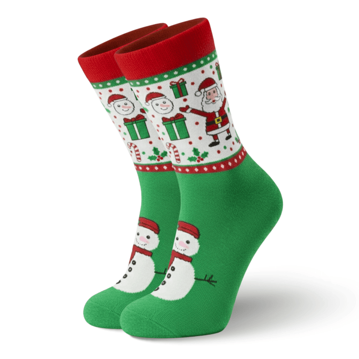 snowman winter socks for daily wear
