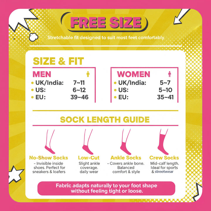 Sockscarving Retro Glasses Pop socks made in India