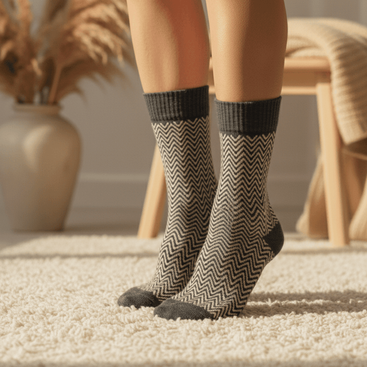 Stylish herringbone socks for workwear and smart casual outfits-Herringbone Edition | Box of 5-