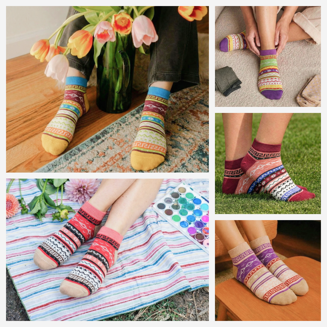 Tragic ankle socks for women soft and breathable