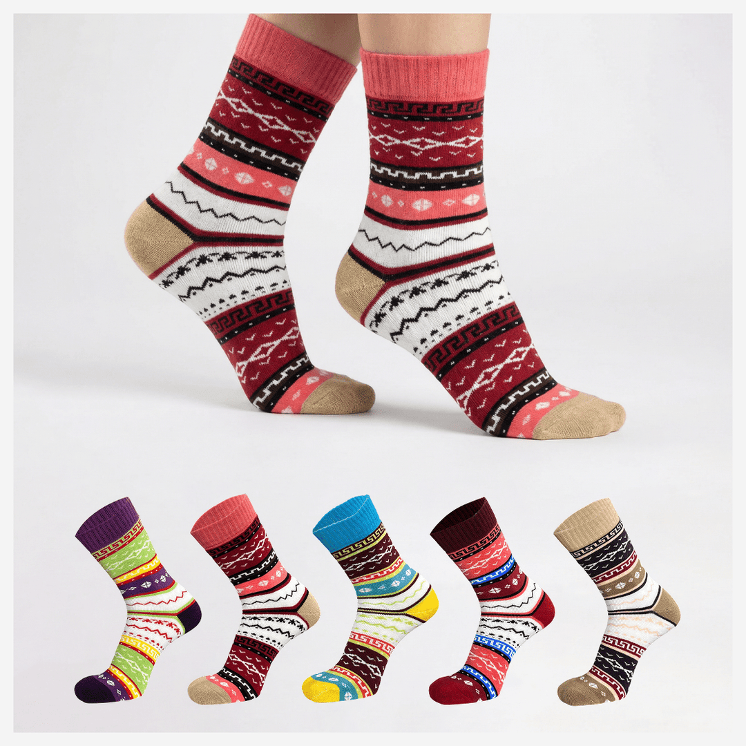 tragic-womens-full-length-socks-pack-of-5-Sockscarving® Tragic Cushion Full-Length Edition (Pack of 5 | Women)-