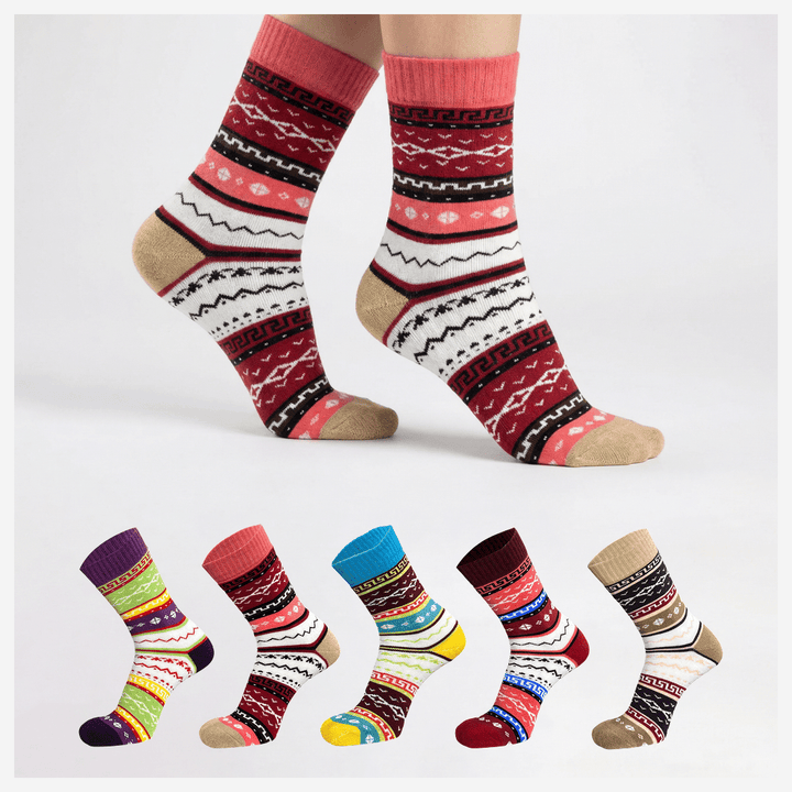 tragic-womens-full-length-socks-pack-of-5-Sockscarving® Tragic Cushion Full-Length Edition (Pack of 5 | Women)-