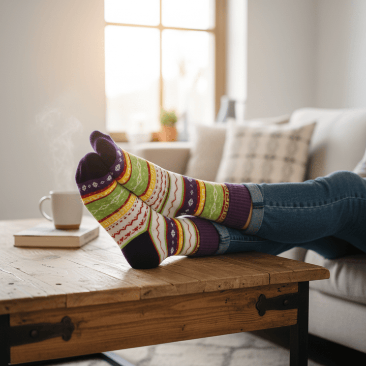 tragic-womens-full-length-socks-pack2-Sockscarving® Tragic Cushion Full-Length Edition (Pack of 5 | Women)-