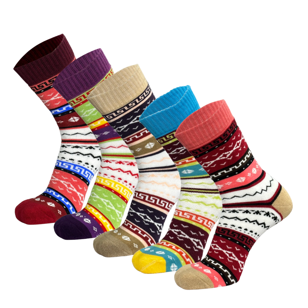 tragic-womens-full-length-socks2-Sockscarving® Tragic Cushion Full-Length Edition (Pack of 5 | Women)-