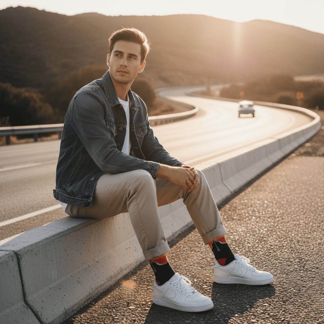 Unisex Highway socks for men and women
