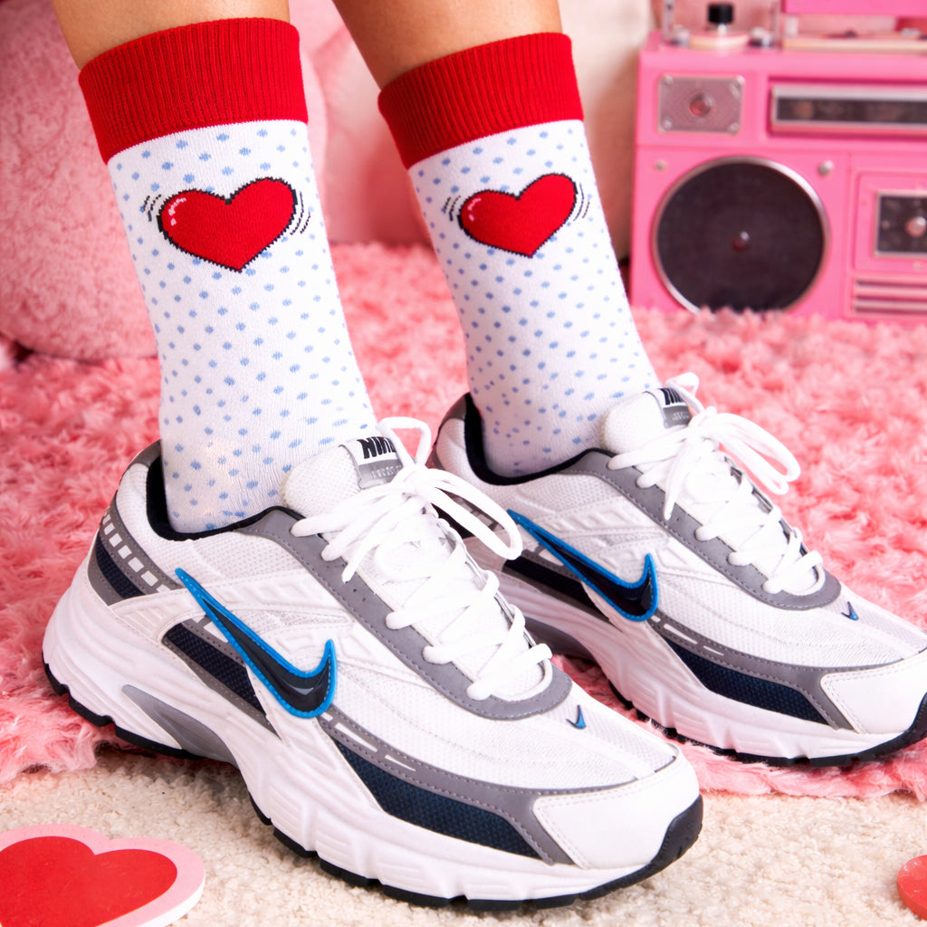 Unisex PopHeart Pop breathable socks for daily comfort