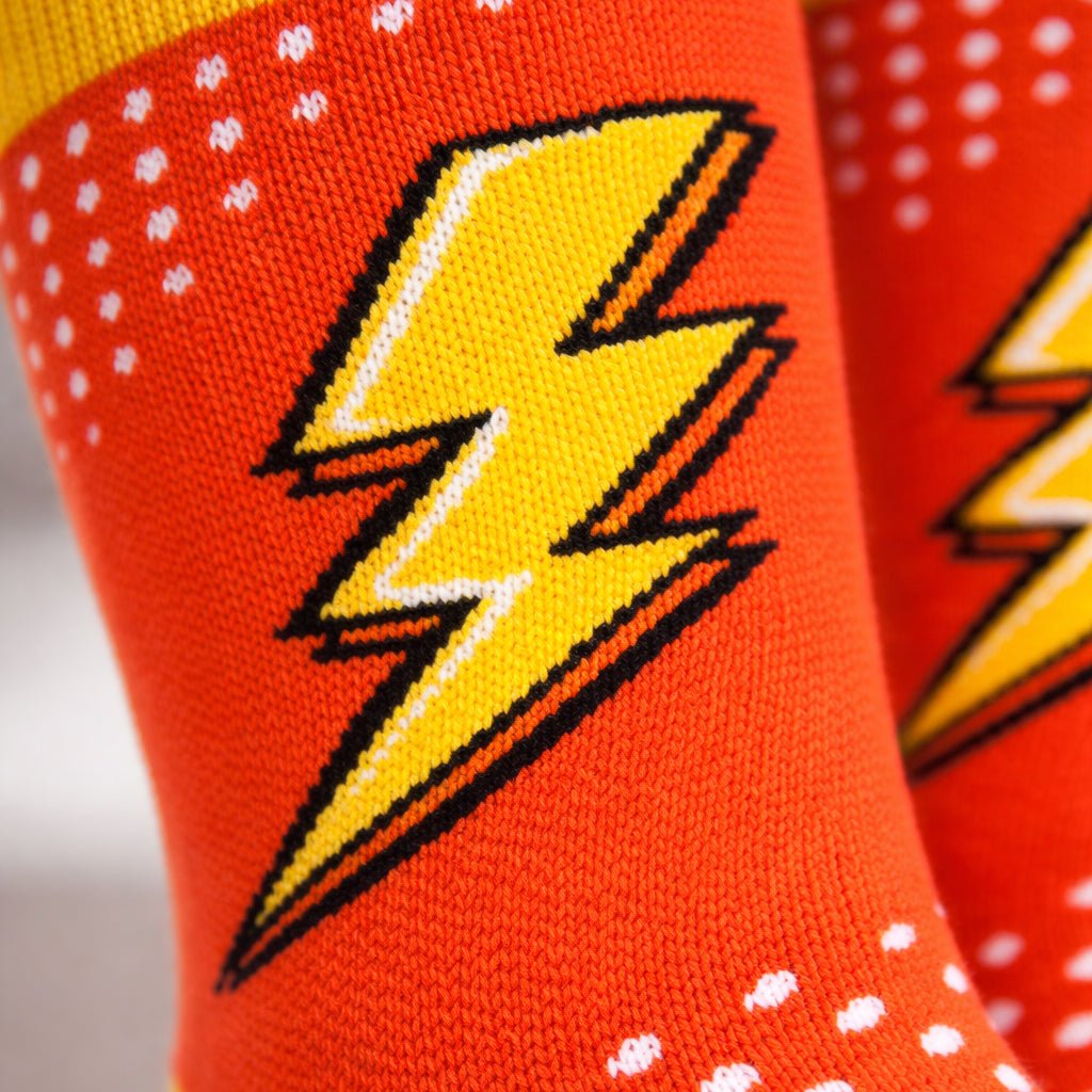 Bright pop color socks for men and women-Sockscarving® Flash Pop Full-Length Edition (Pack of 1)-