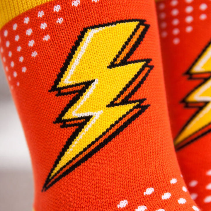 Bright pop color socks for men and women-Sockscarving® Flash Pop Full-Length Edition (Pack of 1)-