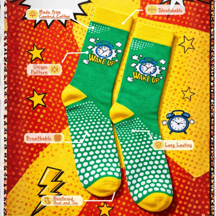 WAKE UP SOCKS (Pack of 1)