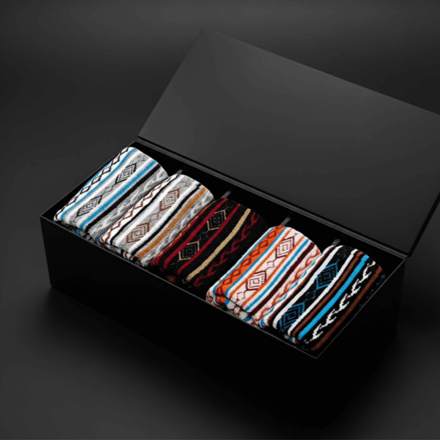 Buy Woolen Multicolor Socks | Warm & Vibrant Winter Comfort – Sockscarving®