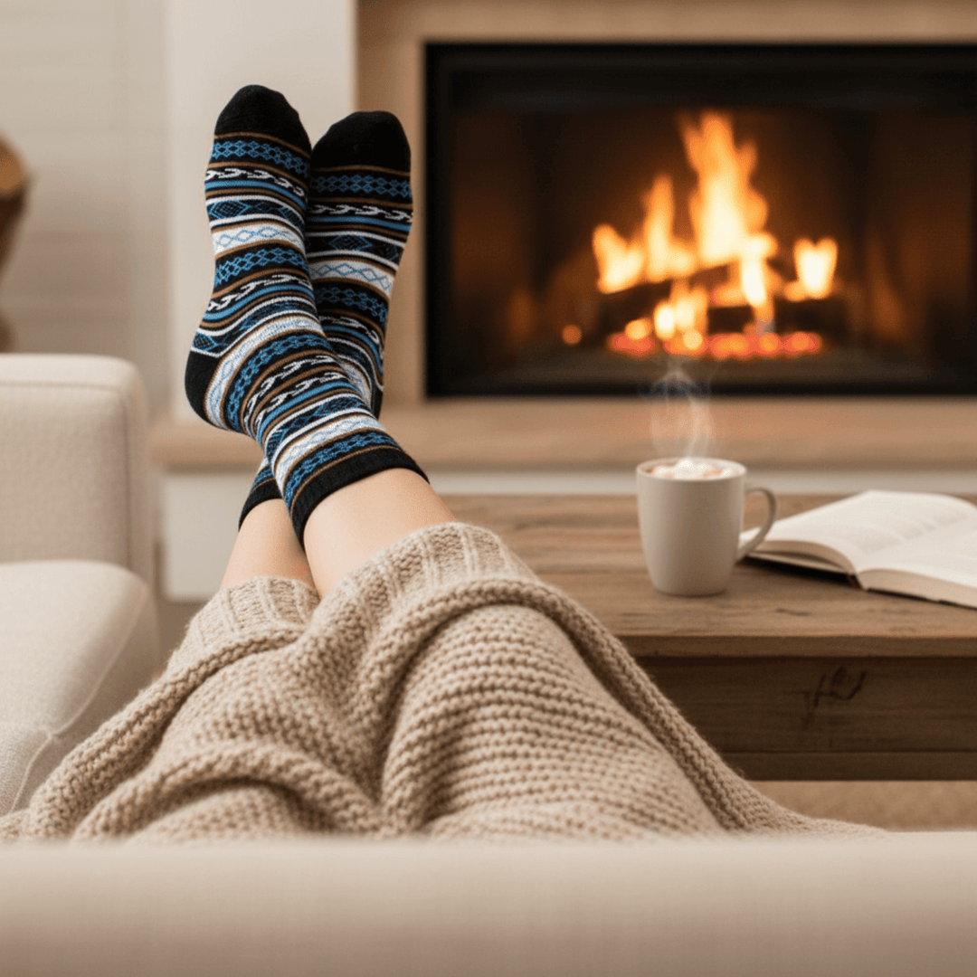 warm-wool-full-length-socks-unisex8-Sockscarving® Multicolor Cushion Full-Length Wool Edition (Pack of 5 | Unisex)-